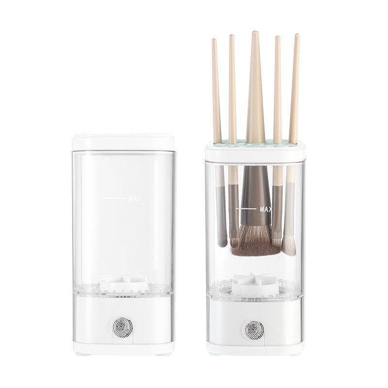 Electric Makeup Brush Cleaner – Automatic Rotating Brush Washing & Dryer