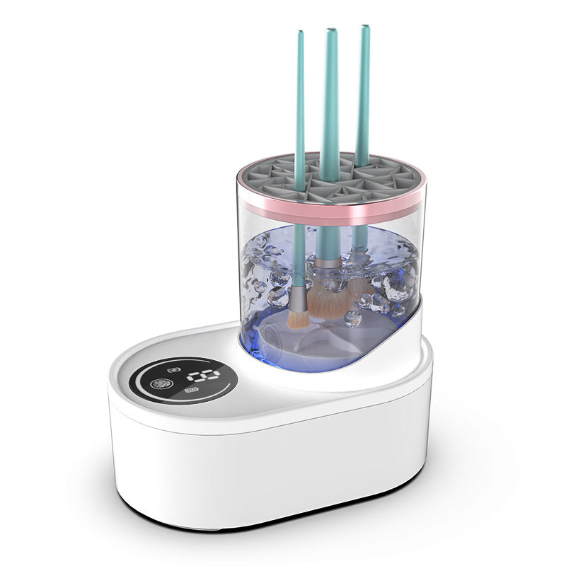 Electric Makeup Brush Cleaner – Automatic Rotating Brush Washing & Dryer