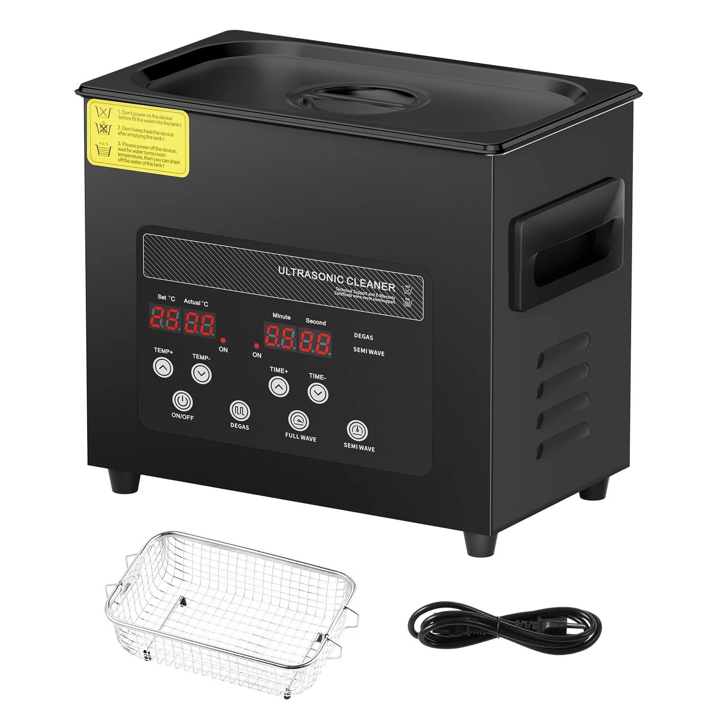 Ultrasonic Cleaner – 2L/3L/6L/10L/15L Portable Cleaning Machine