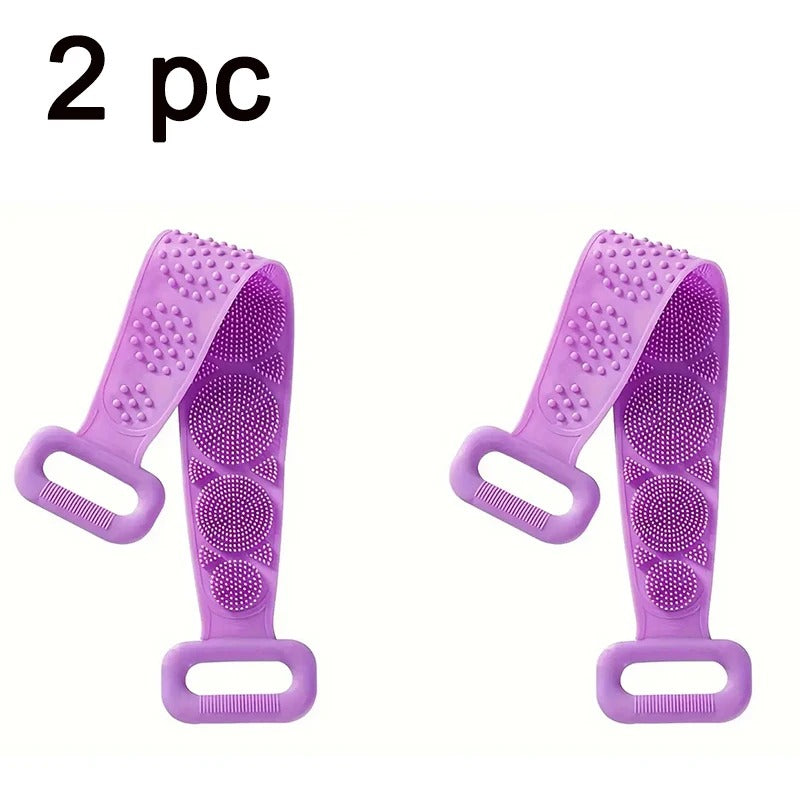 Silicone Body Scrub Brush – Exfoliating Shower & Bath Cleaning Brush