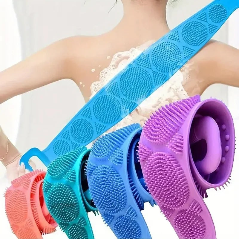 Silicone Body Scrub Brush – Exfoliating Shower & Bath Cleaning Brush