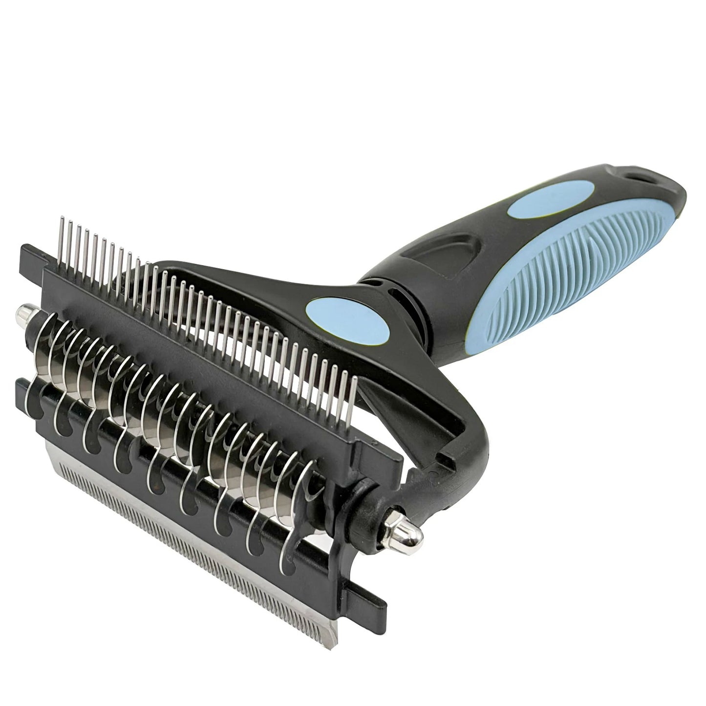 3-in-1 Pet Grooming Brush – Double-Sided Deshedding & Fur Knot Comb