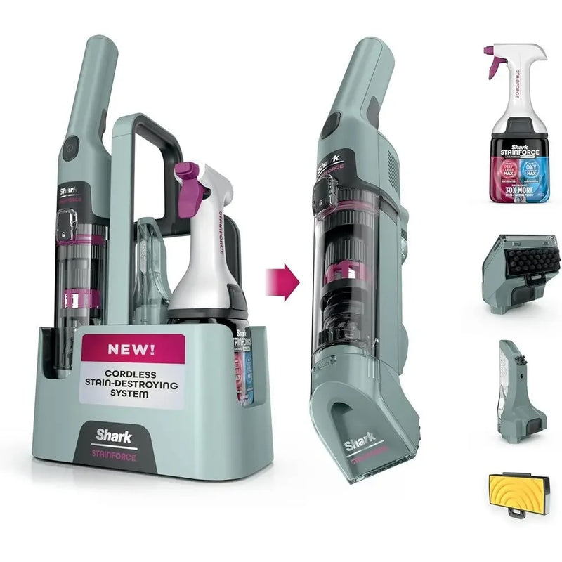 Dual-Action OXY Stain Remover Spray – Carpet, Furniture & Car Cleaner