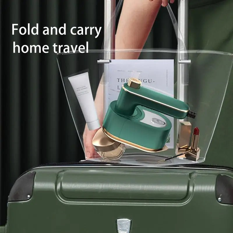 Portable Handheld Steam Iron – Mini Travel Clothes Steamer