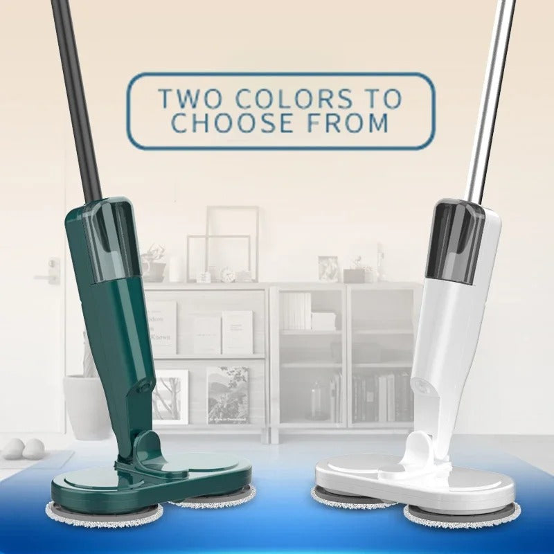 Wireless Electric Floor Mop – USB Rechargeable Spray Mop with Water Mist