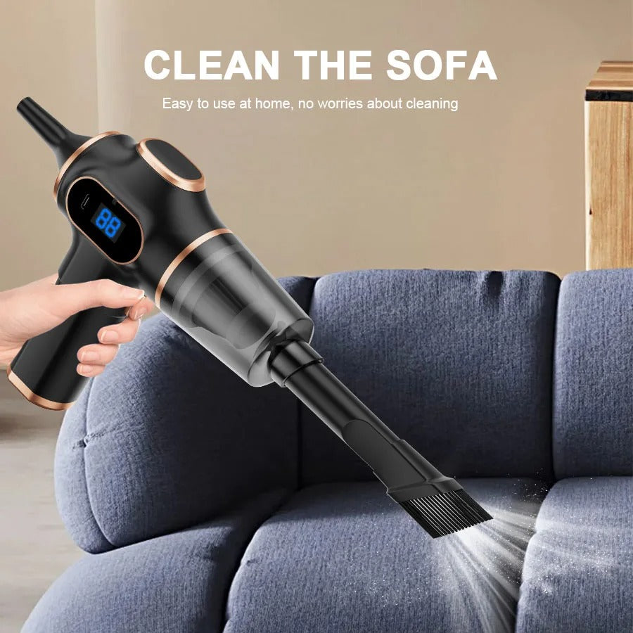 Wireless Handheld Car Vacuum Cleaner – Portable Mini Vacuum for Home & Car