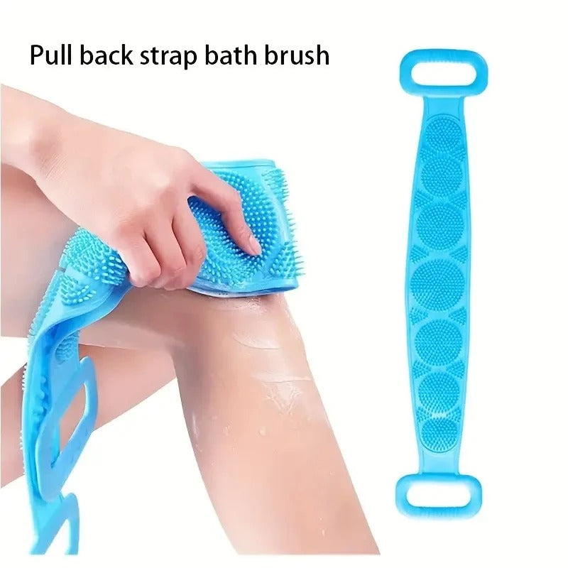 Silicone Body Scrub Brush – Exfoliating Shower & Bath Cleaning Brush