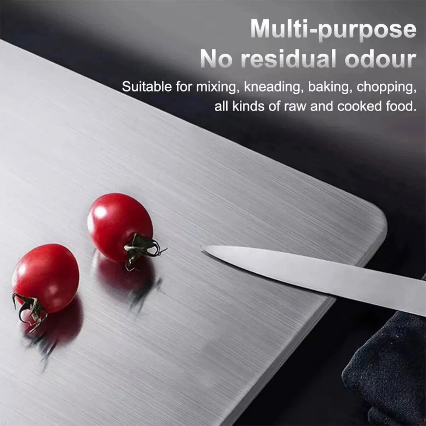 Titanium Coated Double-Sided Cutting Board – Kitchen & Camping Chopping Board
