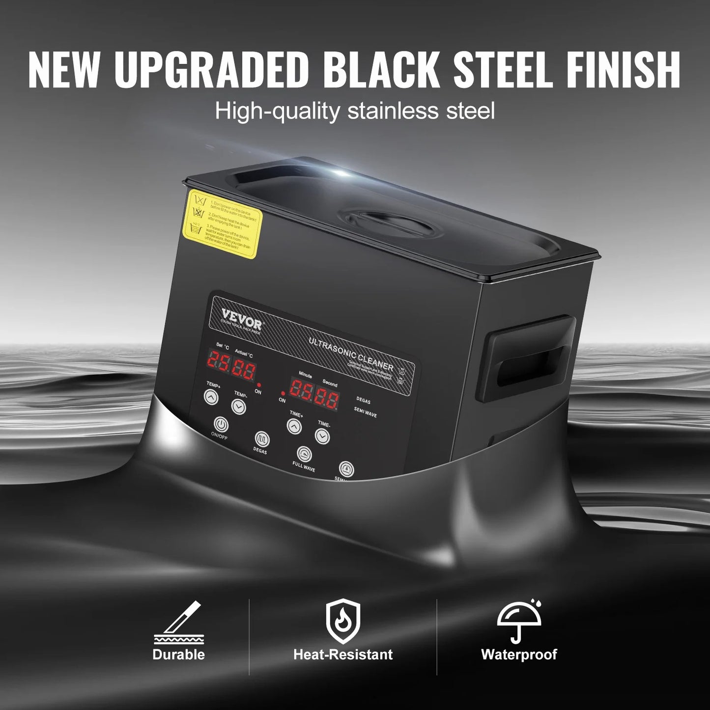 Ultrasonic Cleaner – 2L/3L/6L/10L/15L Portable Cleaning Machine