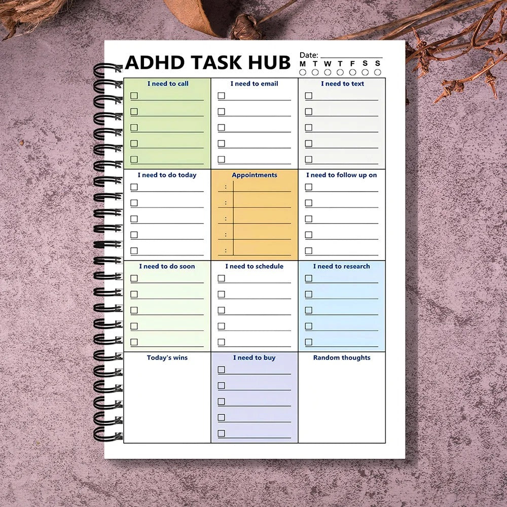 Cleaning Planner Notebook – Daily Chore Schedule & Home Organization Journal