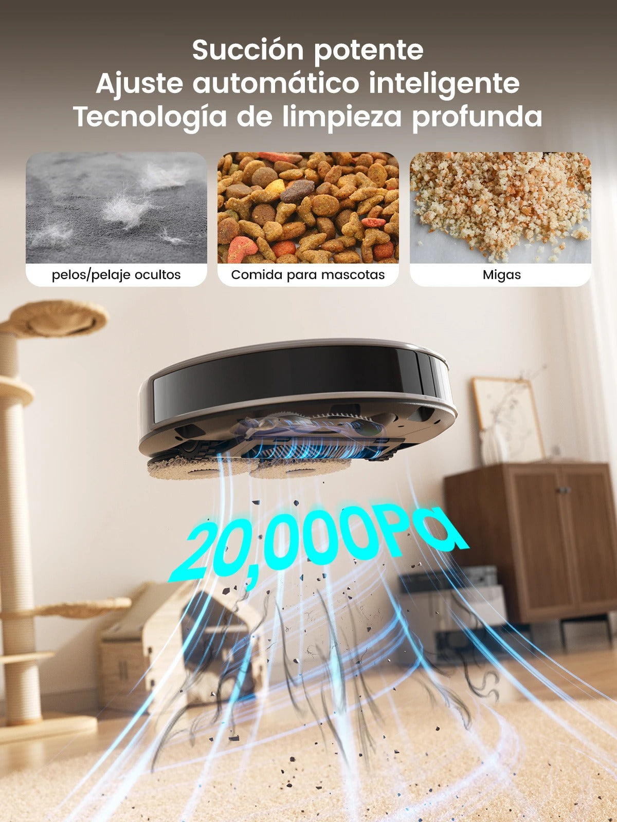 Lefant M3 Max Robot Vacuum & Mop – 20,000Pa Suction, Auto Mop Washing