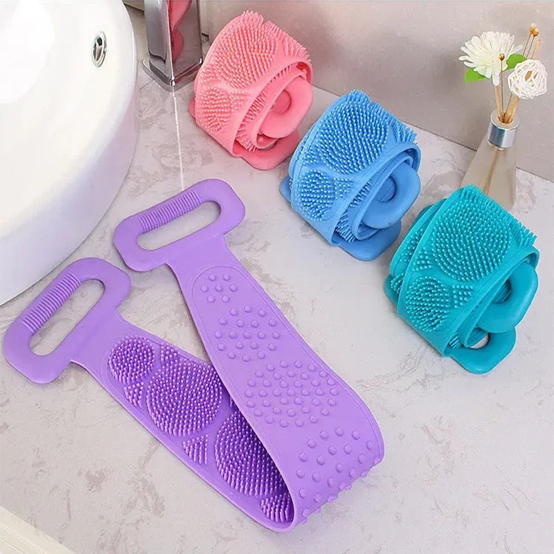 Silicone Body Scrub Brush – Exfoliating Shower & Bath Cleaning Brush