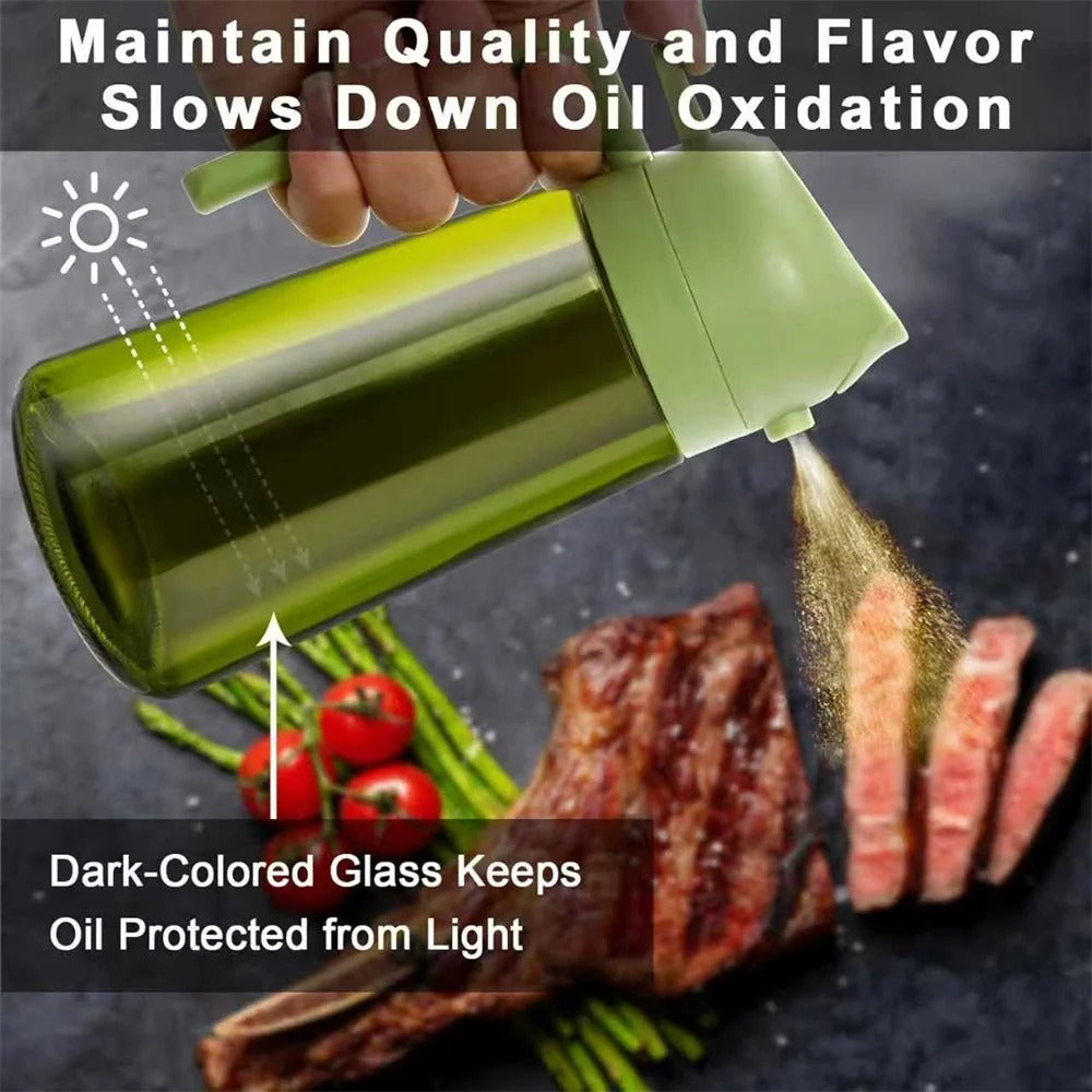 Olive Oil Dispenser,Sprayer for Cooking 2 in 1- Spray