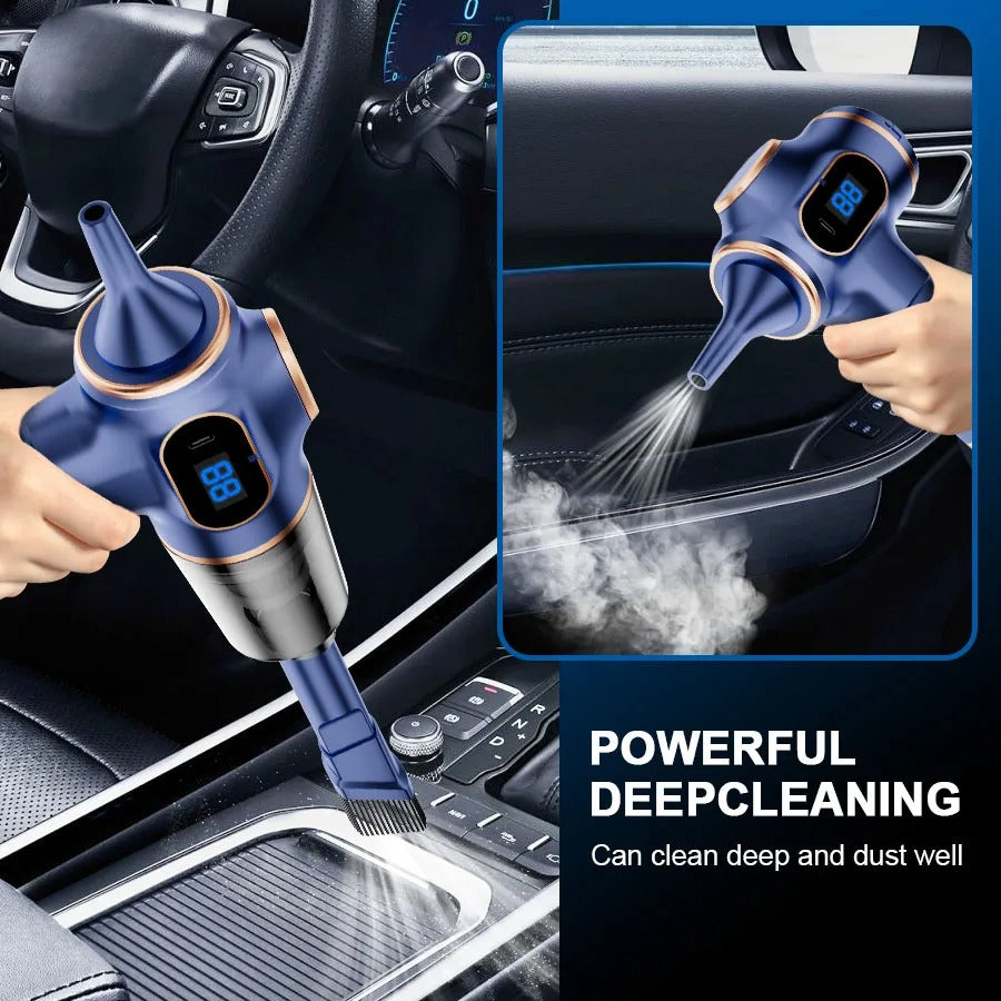 Wireless Handheld Car Vacuum Cleaner – Portable Mini Vacuum for Home & Car