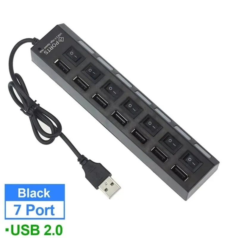 Switch Extension Hub 7-port USB2.0 Hub
