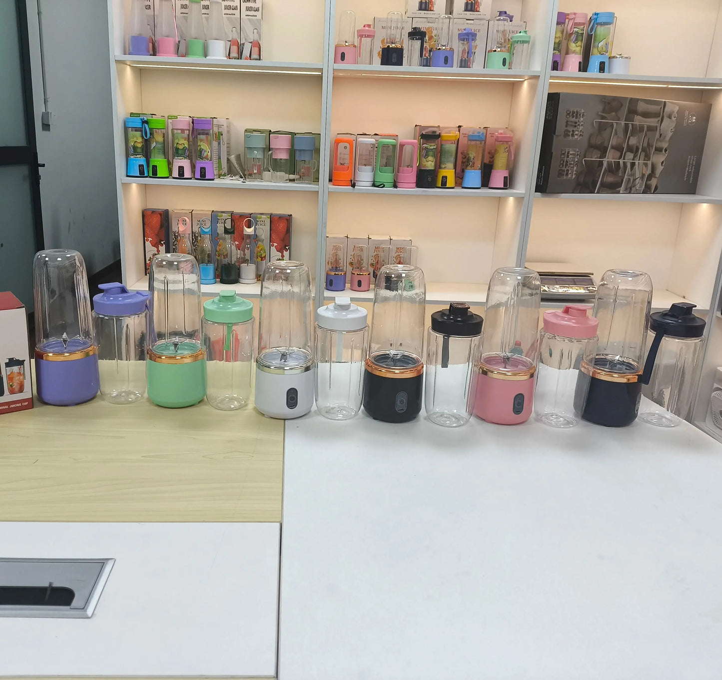 6 Color 400ml Portable USB Blender