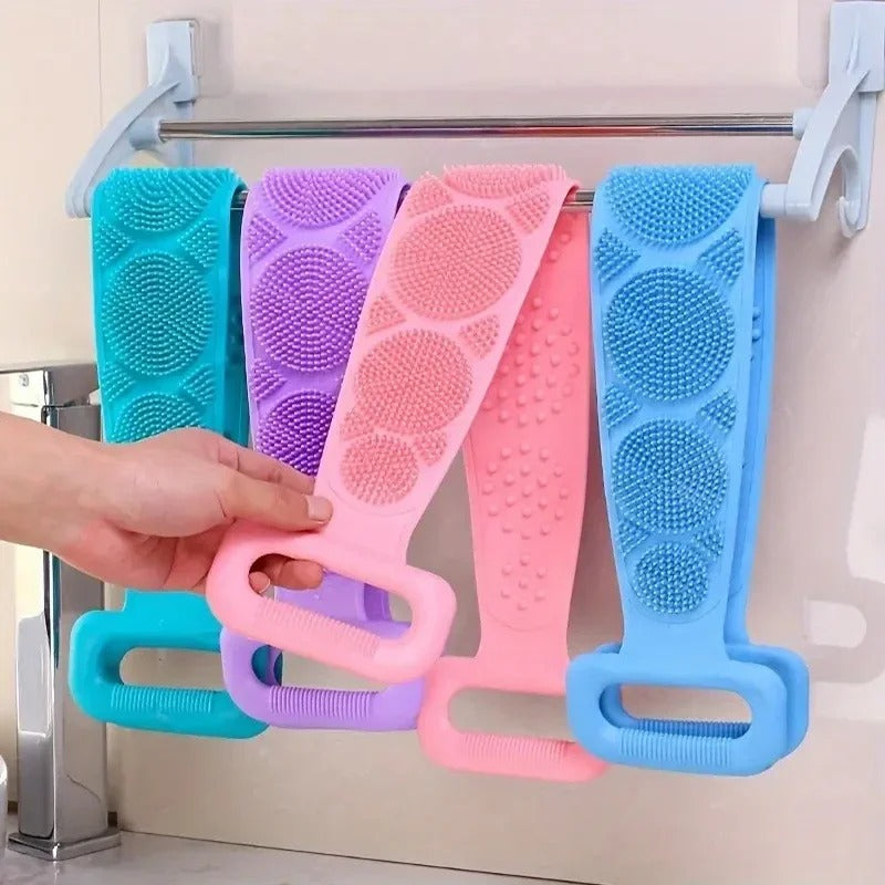 Silicone Body Scrub Brush – Exfoliating Shower & Bath Cleaning Brush