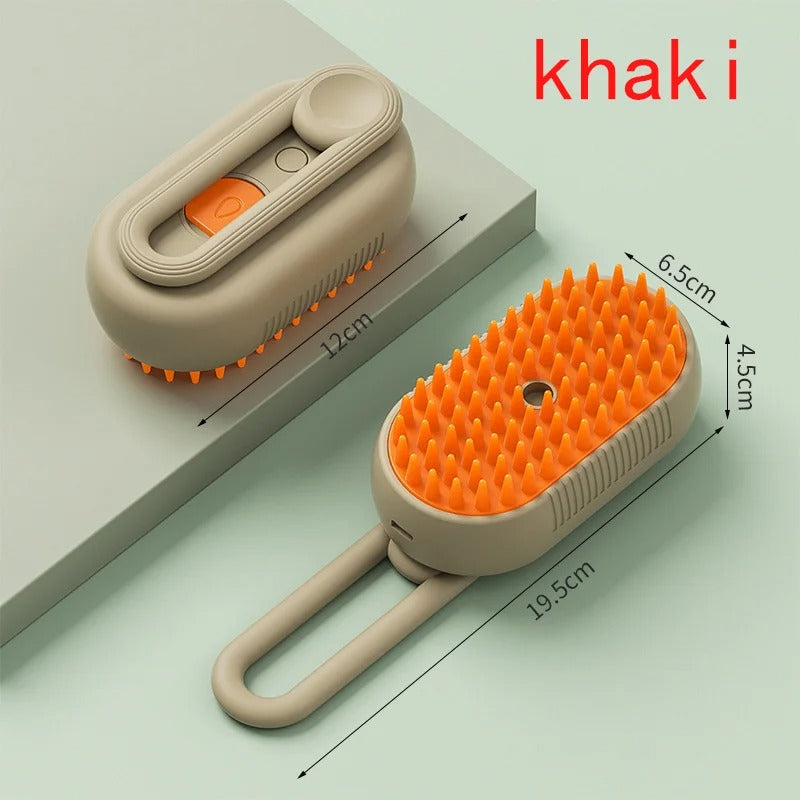 3-in-1 Electric Pet Grooming Brush – Dog & Cat Hair Remover with Massage