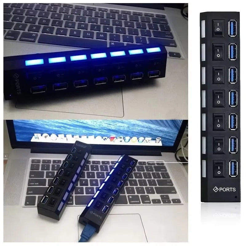Switch Extension Hub 7-port USB2.0 Hub