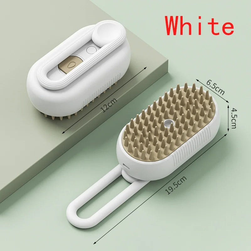 3-in-1 Electric Pet Grooming Brush – Dog & Cat Hair Remover with Massage