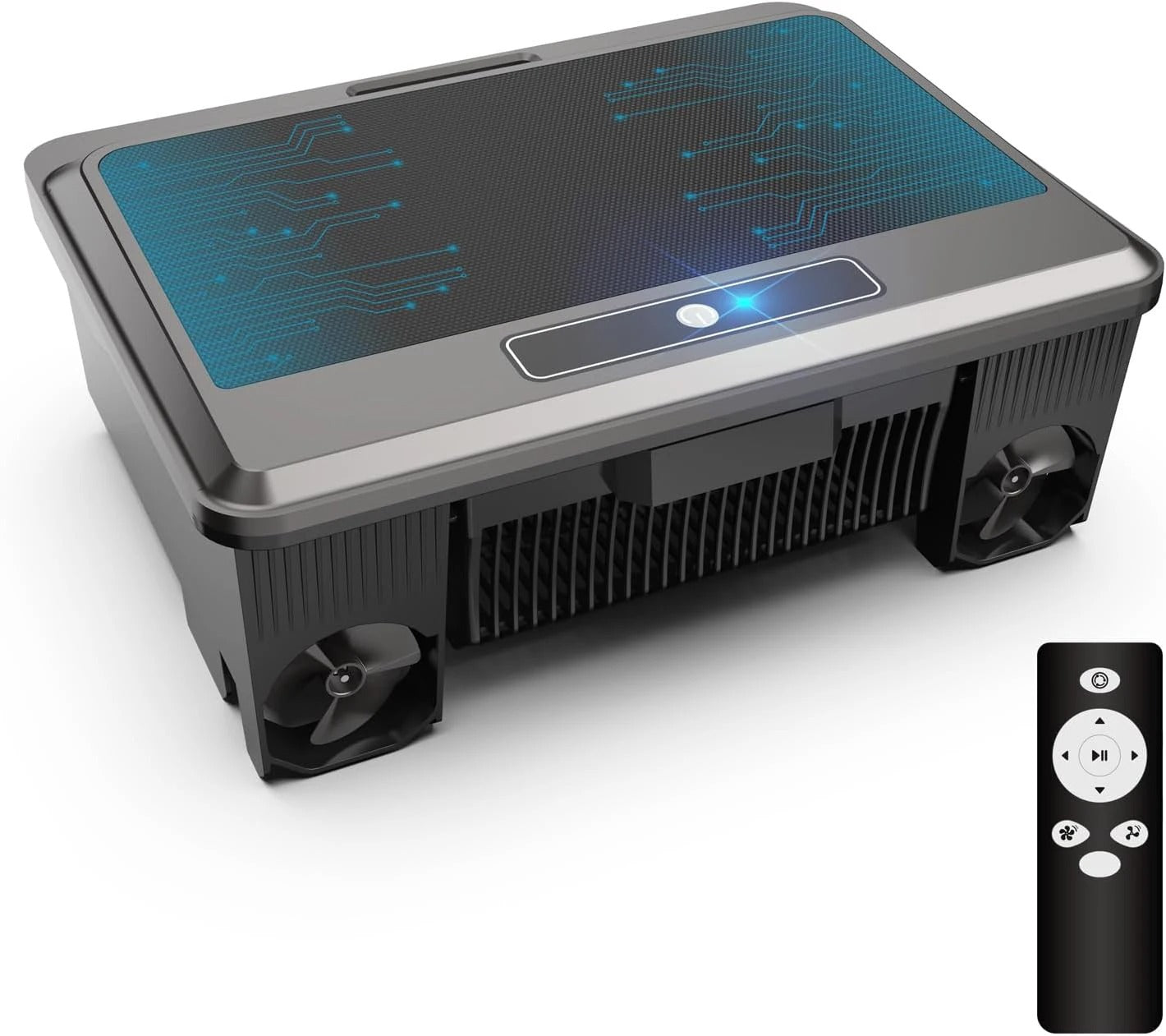 Solar Robotic Pool Cleaner with Remote Control – Automatic Pool Skimmer