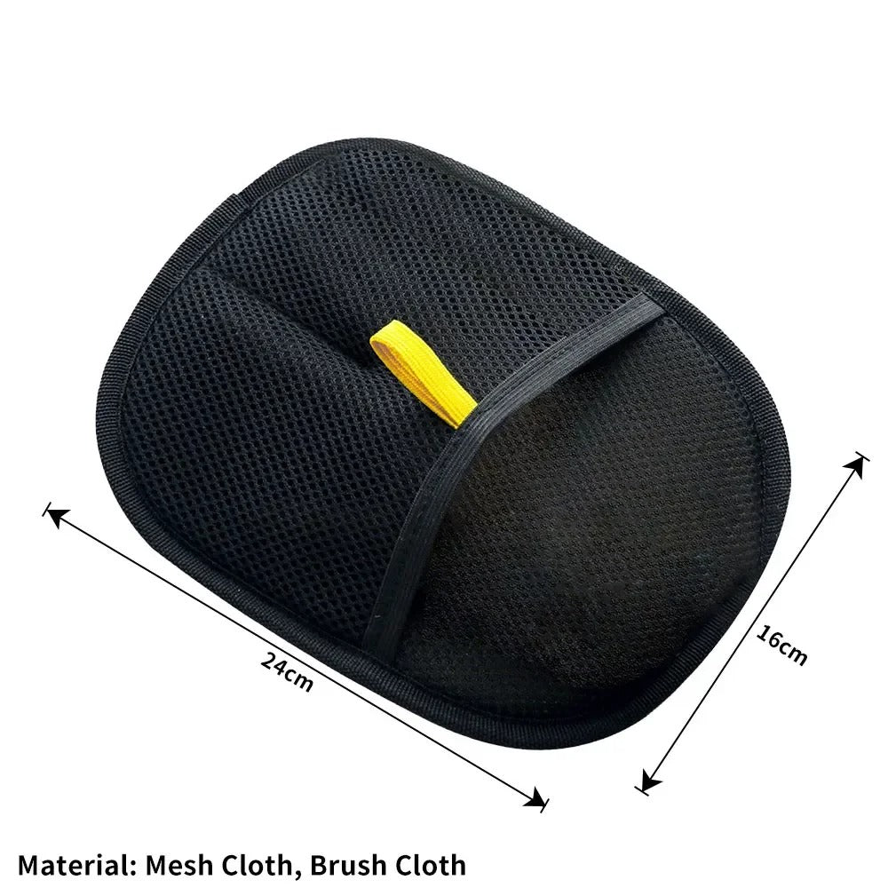 Pet Grooming Gloves – Dog & Cat Hair Remover Brush for Furniture & Clothes