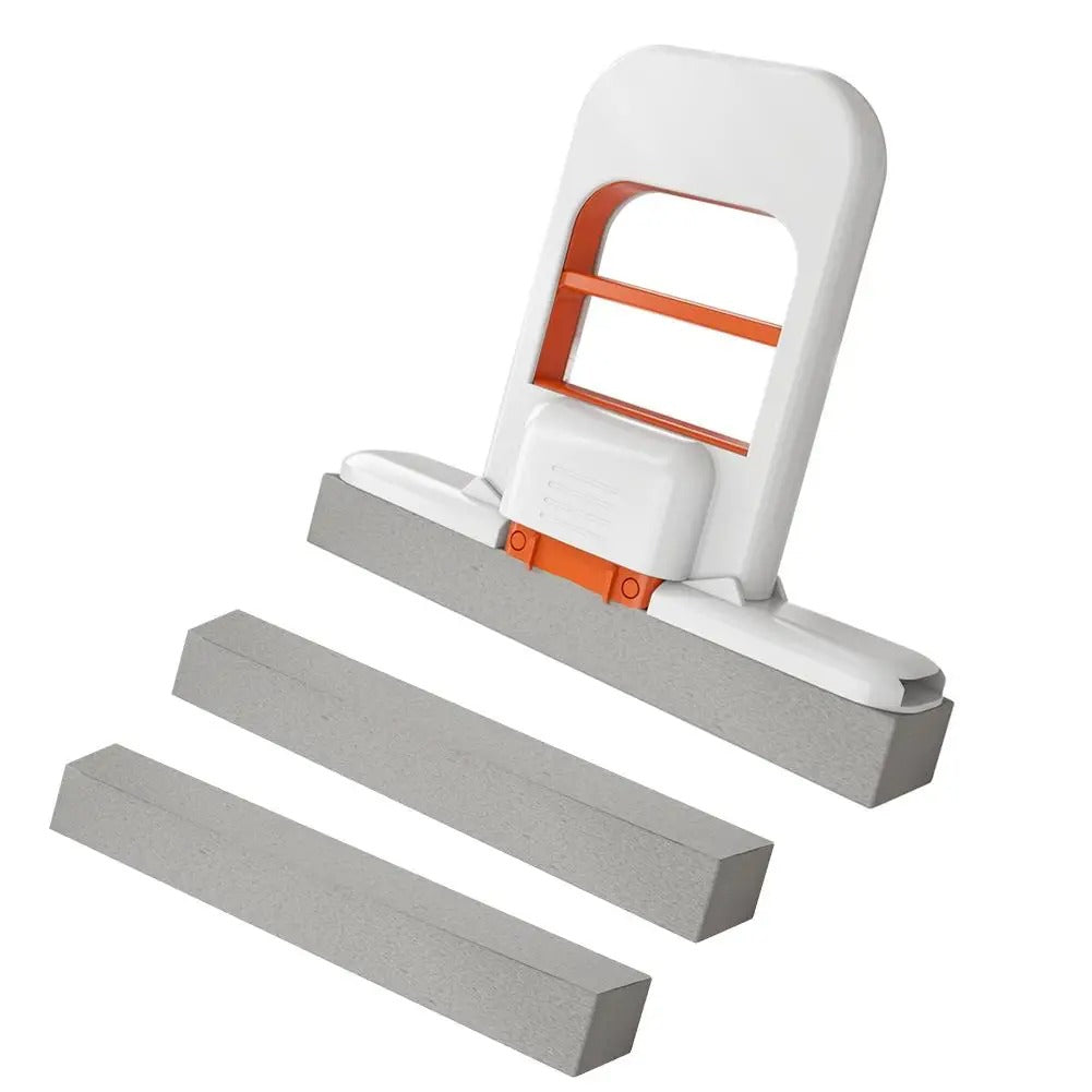 Portable Self-Squeezing Sponge Mop – Mini Foldable Handheld Cleaning Tool