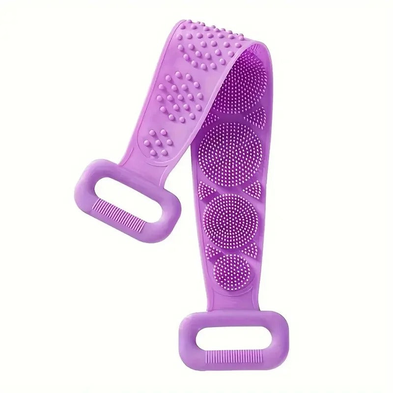 Silicone Body Scrub Brush – Exfoliating Shower & Bath Cleaning Brush